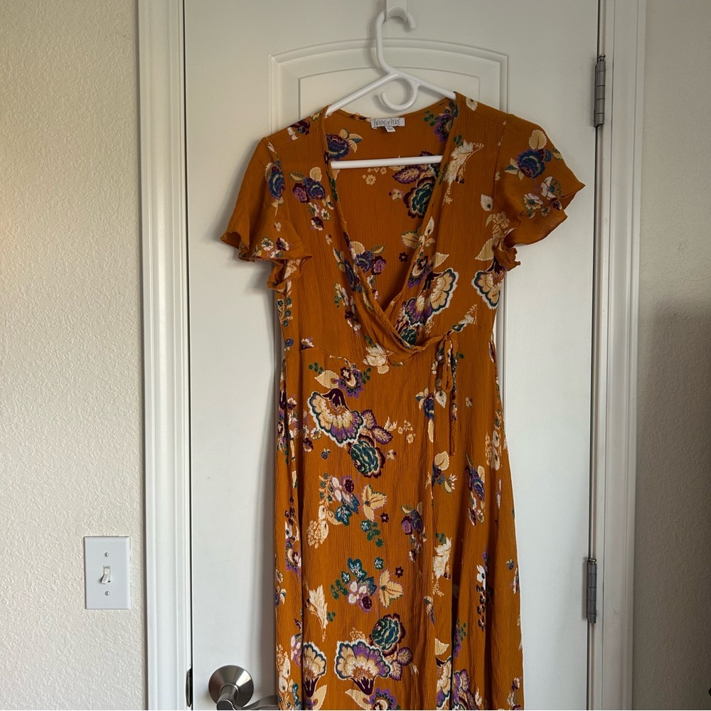 Anthropologie Patrons Of Peace Womens Wrap High Low Dress - Size XS